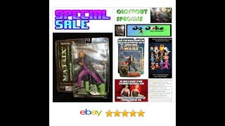 MATRIX-MORPHEUS-SWORD-BASE-MCFARLANE-RARE PURPLE
