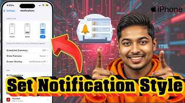 How To Set Notifications to Display As Count Stack or List on iPhone - Simple Steps