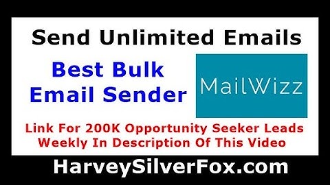 👉 Mailwizz Best Bulk Email Sender | 💥My Lead Gen Secret | ⭐ Free 2000 Opportunity Seeker Leads 🤑