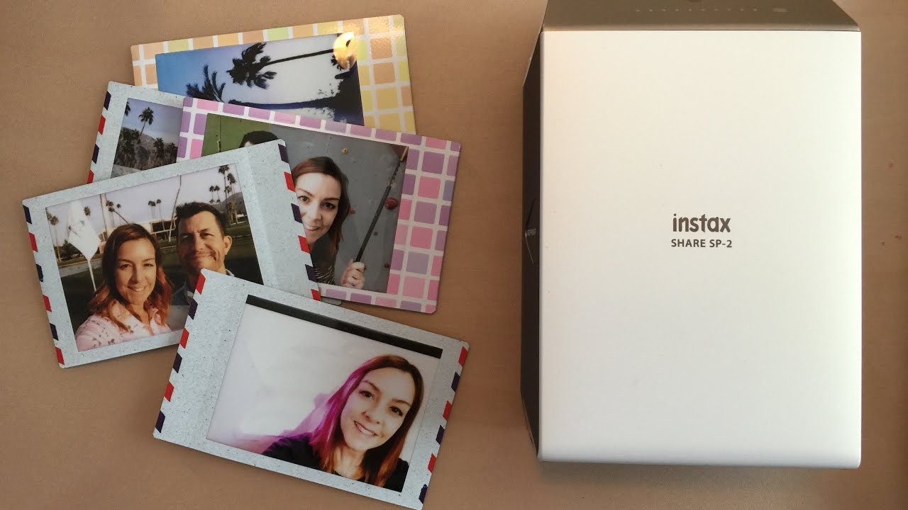 Instax Share SP2 photo printer Review - YouTube