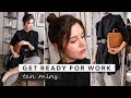 10 Minute Get Ready for Work: Outfit, Hair, and Makeup | by Erin Elizabeth