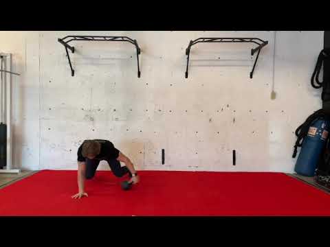 Lateral Bear Crawl with Pull Through