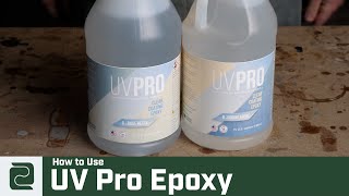 How To Use UV Pro Clear Coating Epoxy | Incredible Solutions