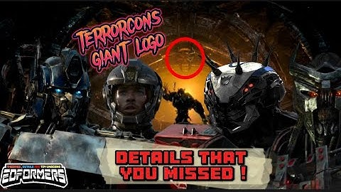 5 Details that you missed in Transformers: Rise of the Beasts !