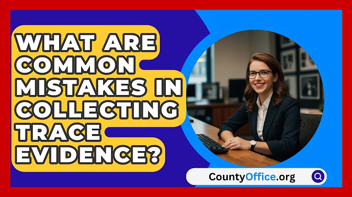 What Are Common Mistakes In Collecting Trace Evidence? - CountyOffice.org