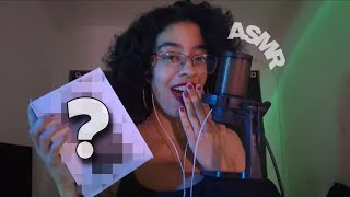 Asmr Abrindo Meu Novo Microfone Com Sons De Lareira No Fundo