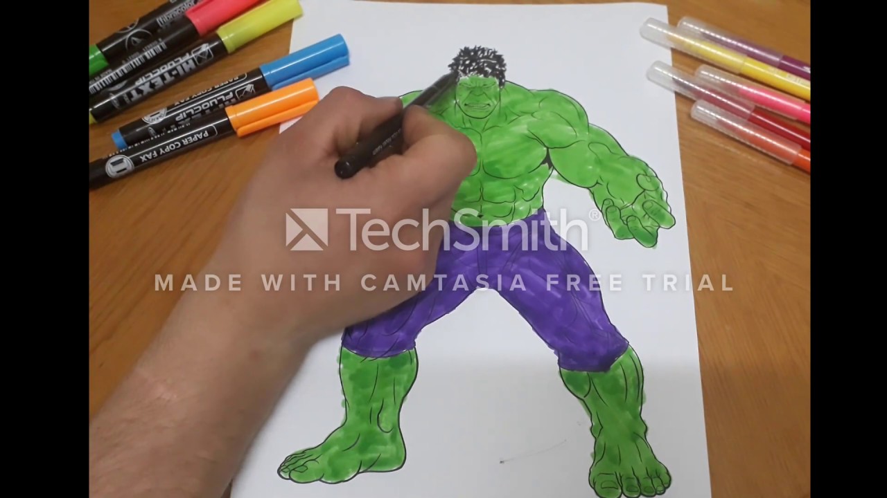 Hulk Boyama Hulk Colour Pages Yesildev Hulk Boyuyoruz Youtube
