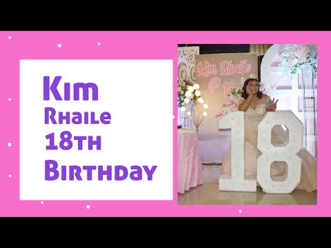 Kim Rhaile 18th Birthday