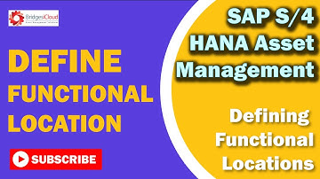 SAP EAM Tutorial - Part 23: How to Define Functional Location Categories in SAP PM