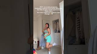 23 weeks pregnant — definitely didn’t expect this. #training #pregnancy #shorts #training #active