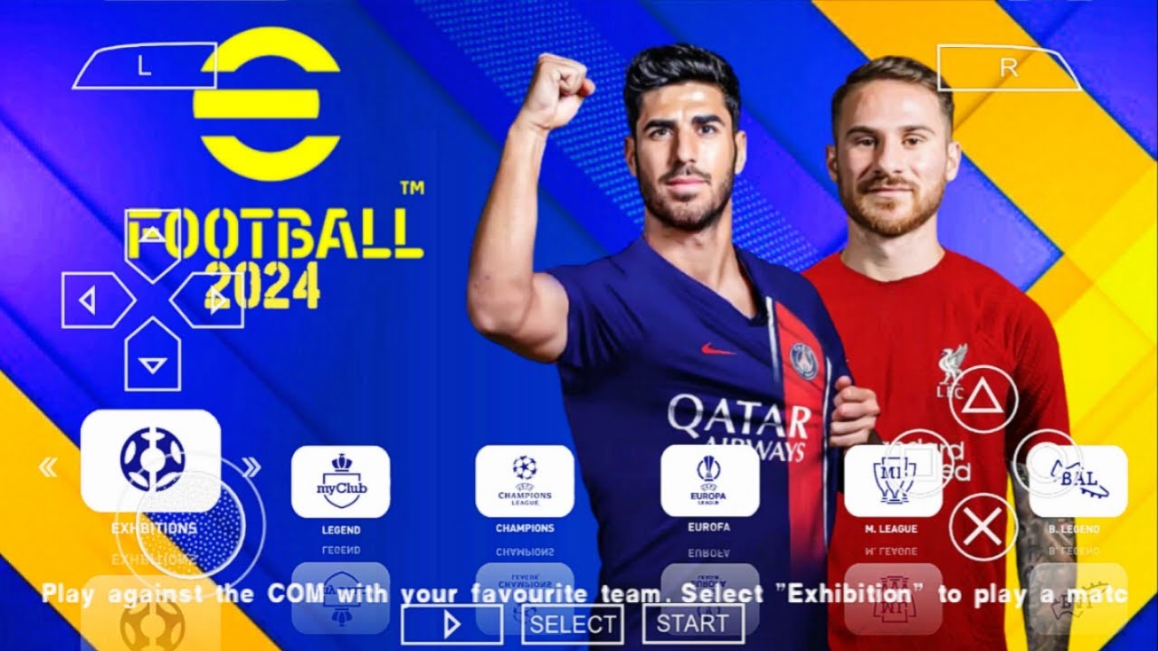 eFOOTBALL PES 2023 PPSSPP CAMERA PS5 ANDROID OFFLINE 600MB BEST GRAPHICS  LATEST TRANSFERS 2023/24 