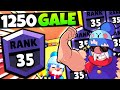 My Second EVER 1250 Trophy Brawler! Rank 35 Gale Push in Brawl Stars!