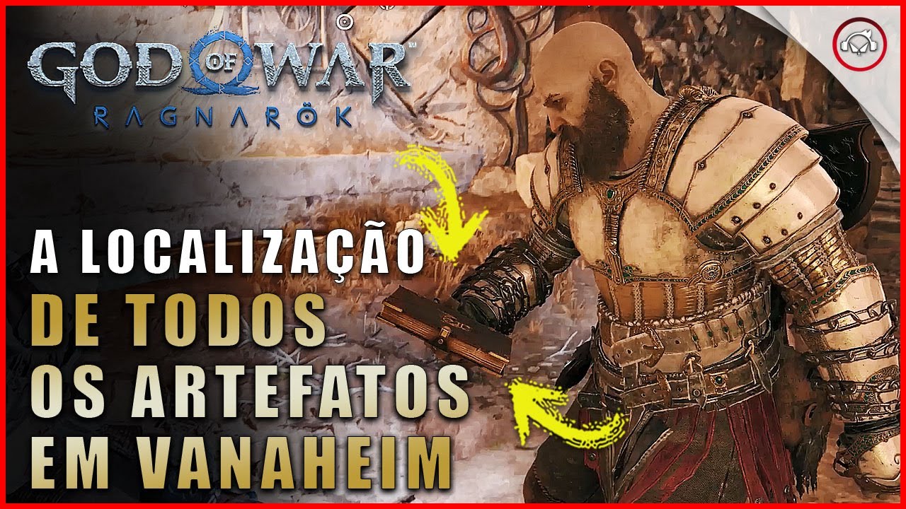 God of war Ragnarok, A localização de todos os Mapas do Tesouro #1