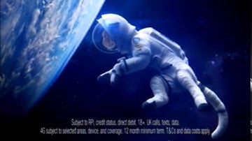 O2 UK SIM only - Space cat ad