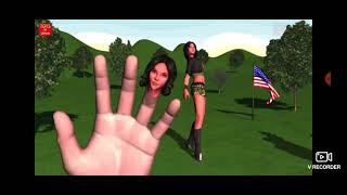 Red Hulk Dance Finger Family 3D Reuploaded