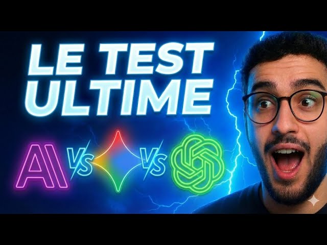 GEMINI vs GPT vs CLAUDE : Le TEST ULTIME en 2025 ! 🔥