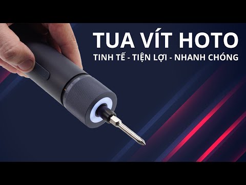 Video Tua vít điện Xiaomi Hoto | Tinh tế, tiện lợi, nhanh... - youtube