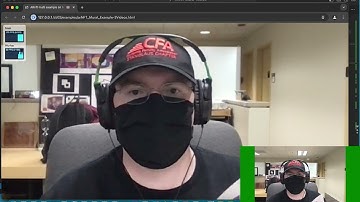 AR Mural Proof of Concept with natural feature tracking (NFT) and video.
