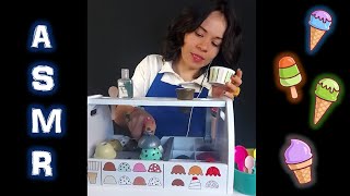 ASMR Roleplay | La HELADERIA te VENDO Helados | Leslie ASMR