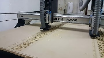 ACCUMECH CNC Router R2550 - double spindle - 3D cutting