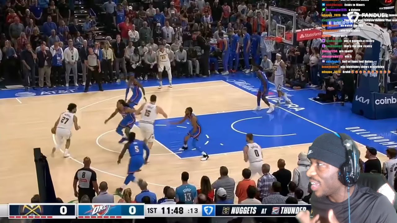 САГААА!!! Реакция на полный обзор матча «Оклахома-Сити Тандер» — «Денвер Наггетс»!