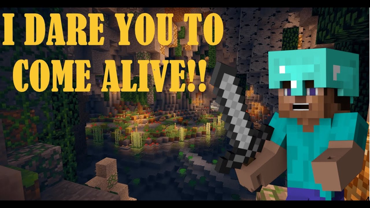 I WENT inside UNEXPLORED CAVE in MINECRAFT and THIS HAPPENED ...