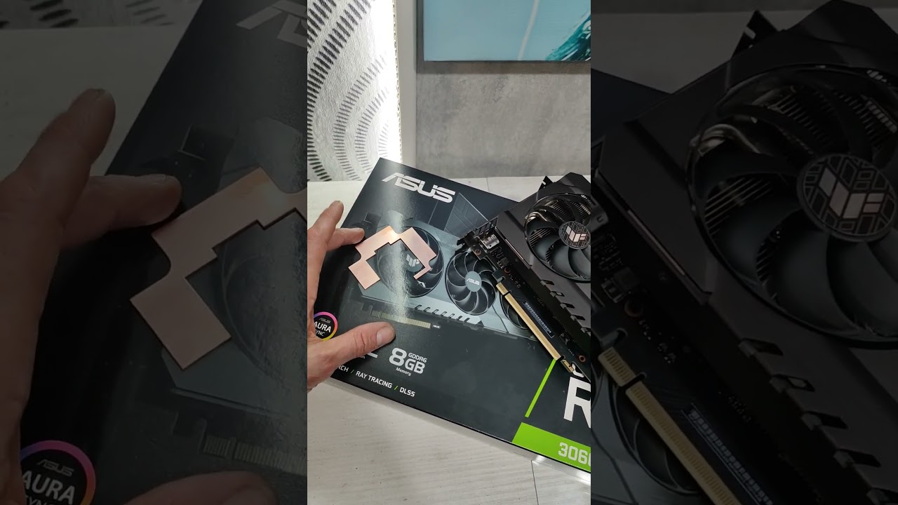 Asus 3060 ti Tuf Gaming OC 8gb Hynix 