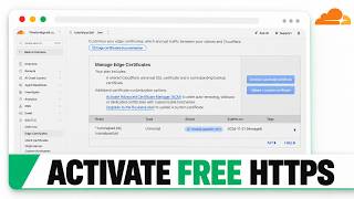 How to Enable Free Universal SSL in Cloudflare (Automatic Renewal)