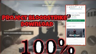 project Bloodstrike  apk download [ Warzone Clone ]