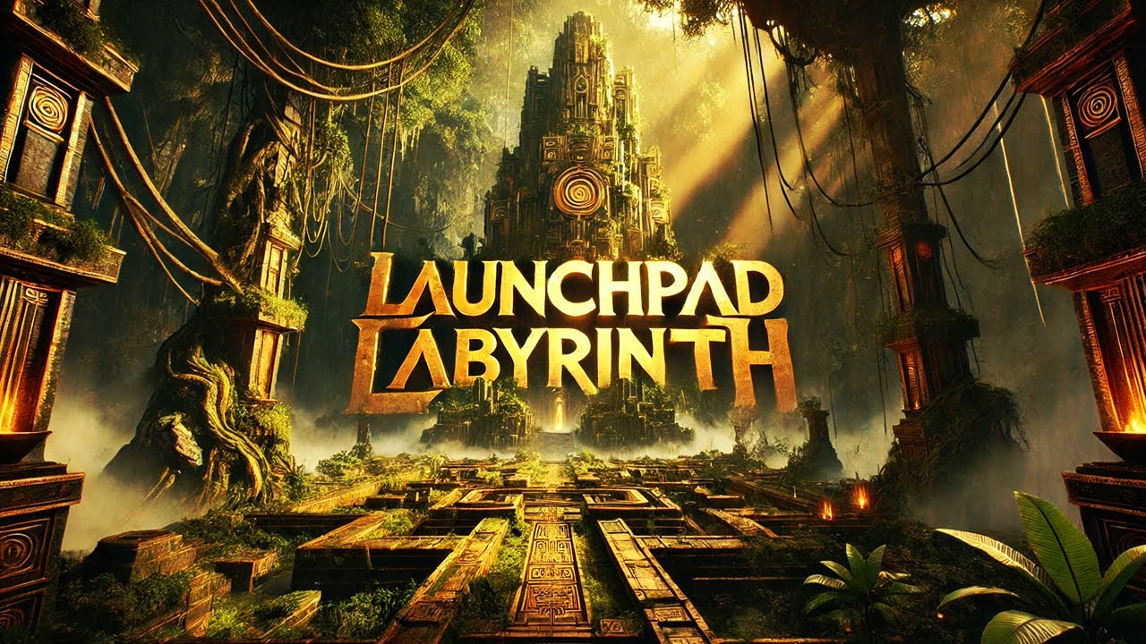 [4K] "Launchpad Labyrinth" by Moffe (w/Hitbox & Layout + Level Credit) | GD 2.2