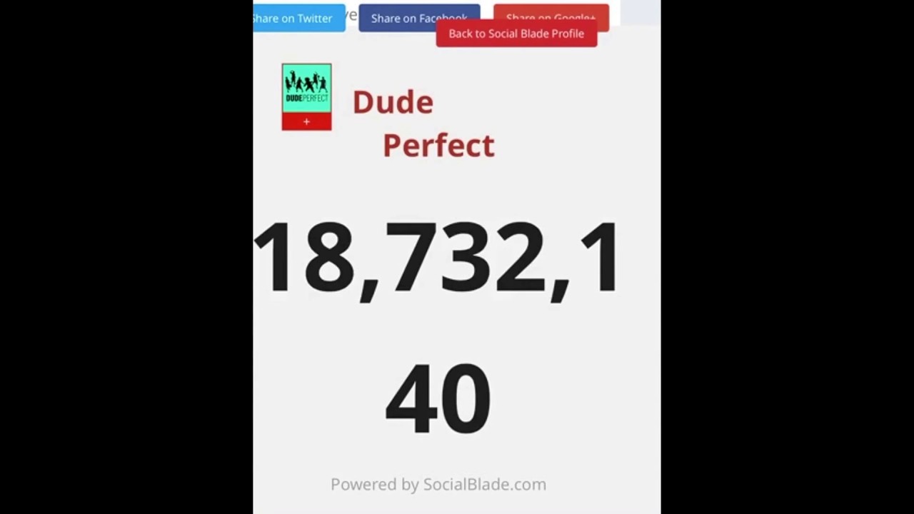 dude perfect live subscriber