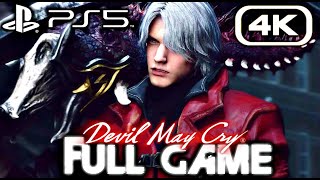 DEVIL MAY CRY PS5 REMASTERED Gameplay Walkthrough FULL GAME (4K 60FPS) No Commentary