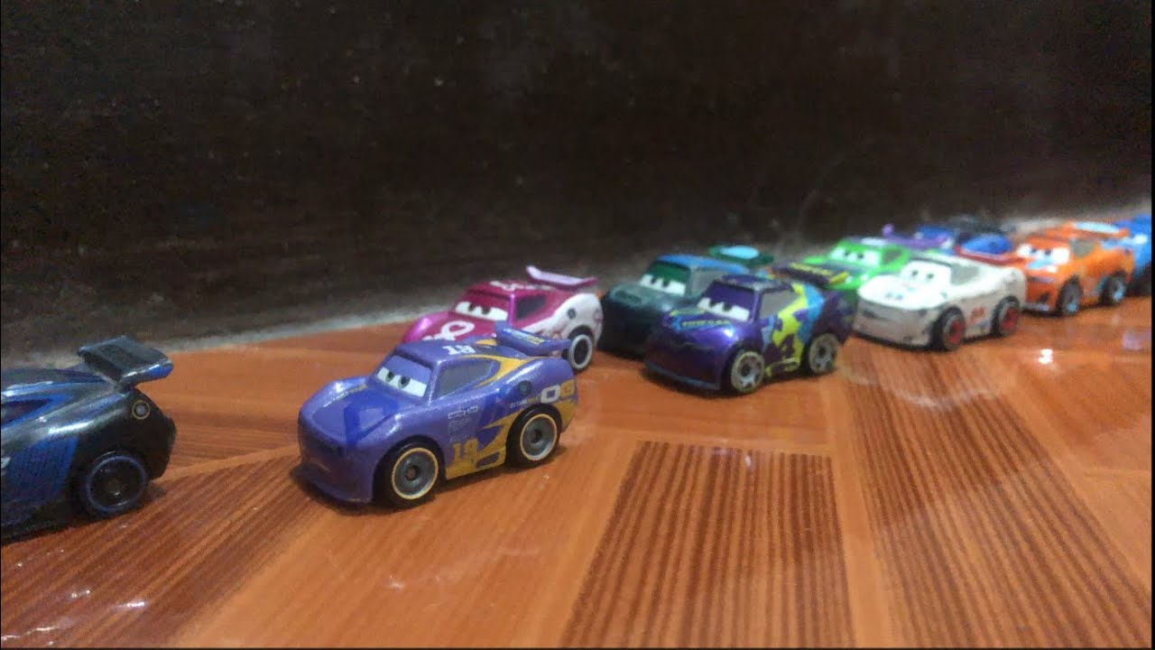Cars 3 - Florida 500 begins remade mini racers - YouTube