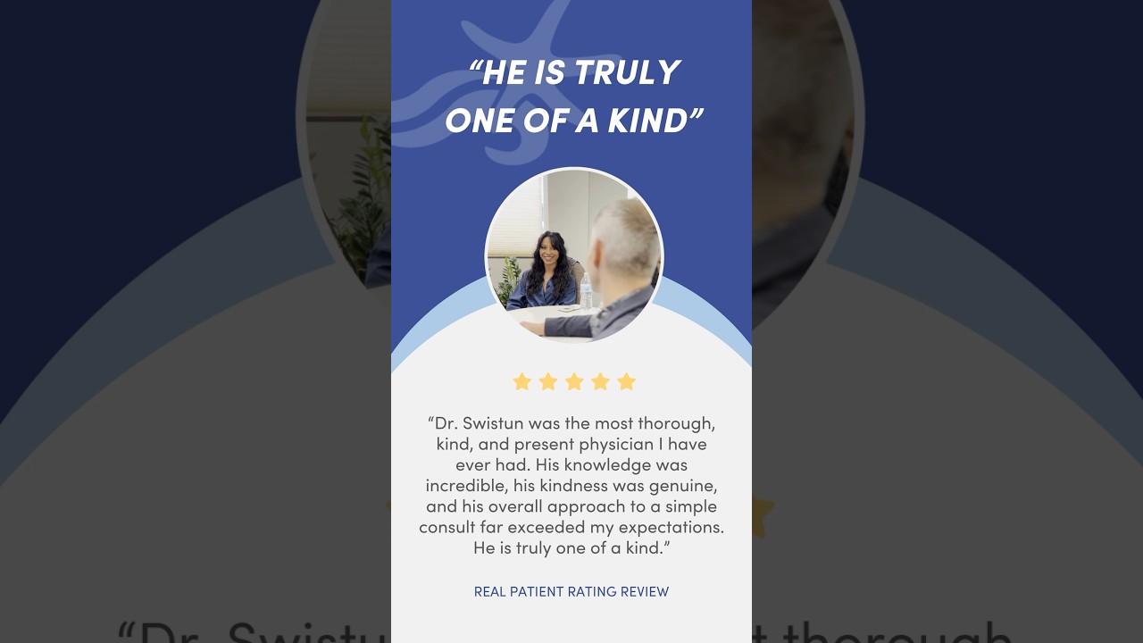 5 ⭐️ Real Patient Review for Dr. Swistun 👏🏻 at La Jolla Cosmetic