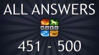 4 Pics 1 Word All Answers (Part 11, 451-500) screenshot 1