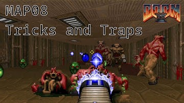 DOOM II Playthrough - MAP08 Tricks and Traps