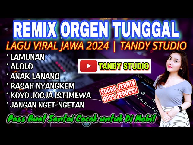 LAMUNAN - ANAK LANANG -ALOLO | REMIX ORGEN TUNGGAL TANDY STUDIO TERBARU 2024❗Remix jawa viral class=