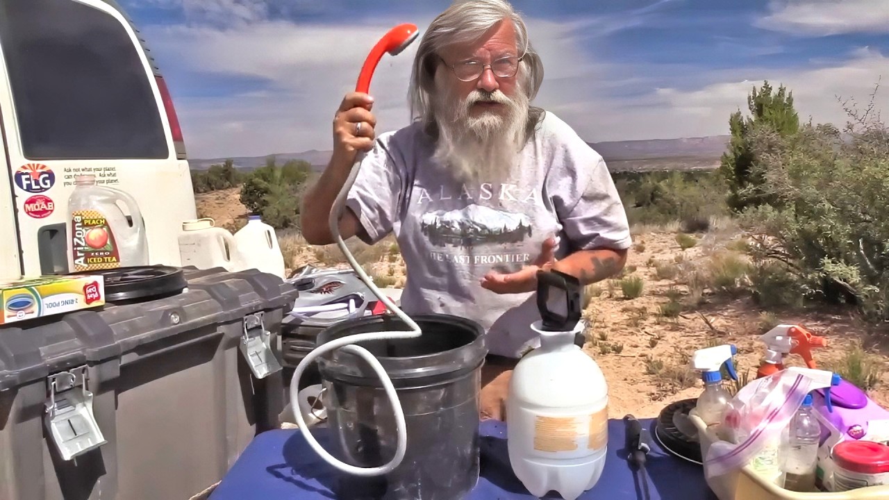 Van Life 101: How to Shower and Stay Clean While Living in a Van - YouTube