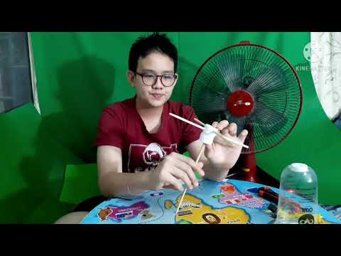 แอโเวน aerovane เครื่องวัดแรงลม Diy จากวัสดุเหลือใช้ภายในบ้าน ความรู้ด้านวิทยาศาสตร์