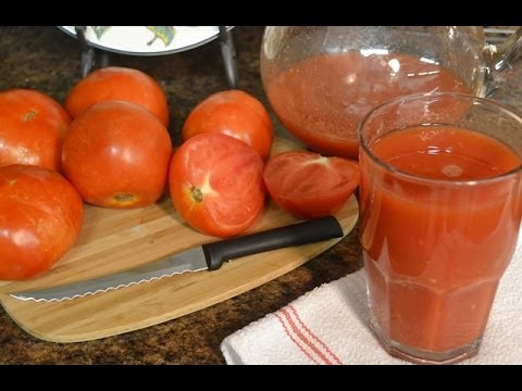 Video: How To Make Tomato Juice Without A Juicer