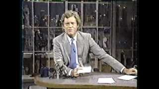 TOP 10 & Thrill Cam on late night with david letterman 1980's