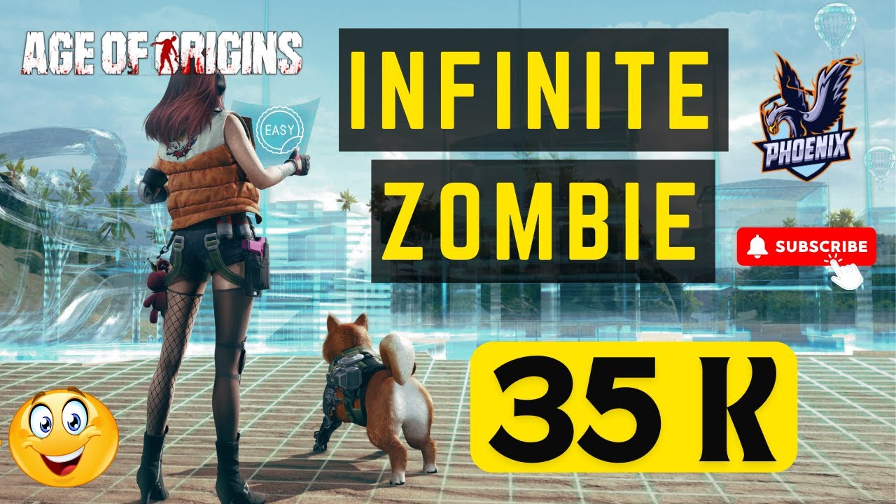 AOZ Age of Z origins Tower defence Infinite Zombies 35K