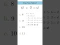 Nice Algebra Problem. #math #mathproblems #mathstricks
