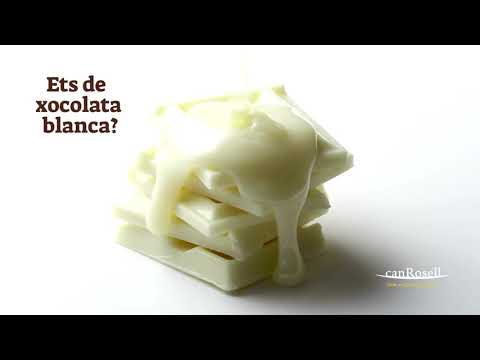 Vídeo: Com Fer Xocolata Blanca