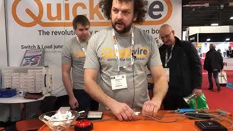 Live Quickwire demo at ElexShow Manchester