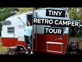 TINY LIVING | RETRO CAMPER TOUR IN NORTH CAROLINA!