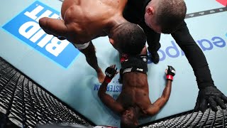 Manoel Sousa KOs Bolaji Oki in wild debut || #ufclightweight  #ufcvegas114 . #emmettvallejos 