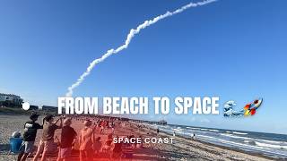 We Watched A Space Launch to the Moon From the Beach