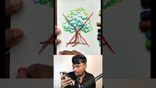 How to Draw Tree! 🤯