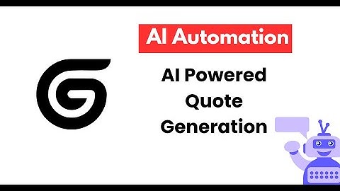 AI-Powered Quote Generation Automation for Service Industries Using Gumloop